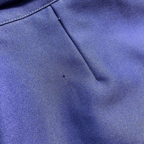 Vintage Wrap Long Skirt Blue White Patchwork Floral Gingham Plaid Women's Medium - Picture 13 of 13